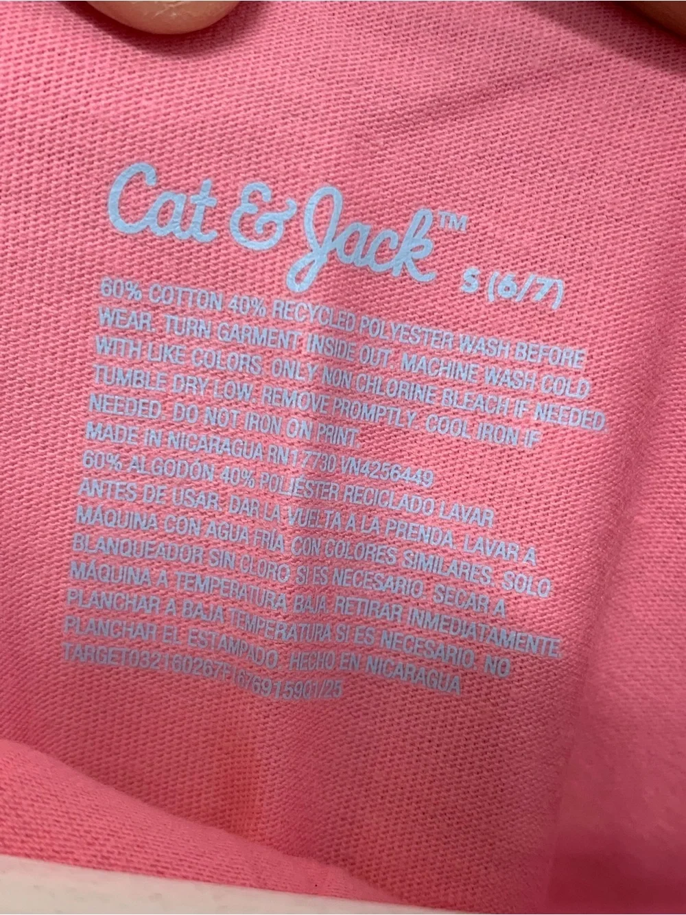 Cat & Jack NWT’s BUNDLE of 2 small 6/7 tank tops